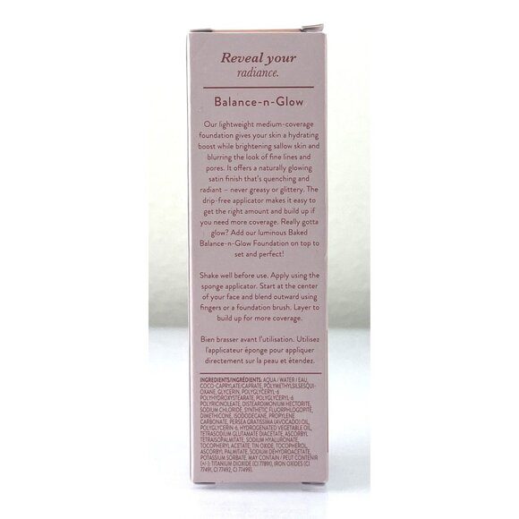 Laura Geller Balance-N-Glow Hydrating Liquid Foundation - Light NIB 0.9 fl oz - Picture 3 of 6